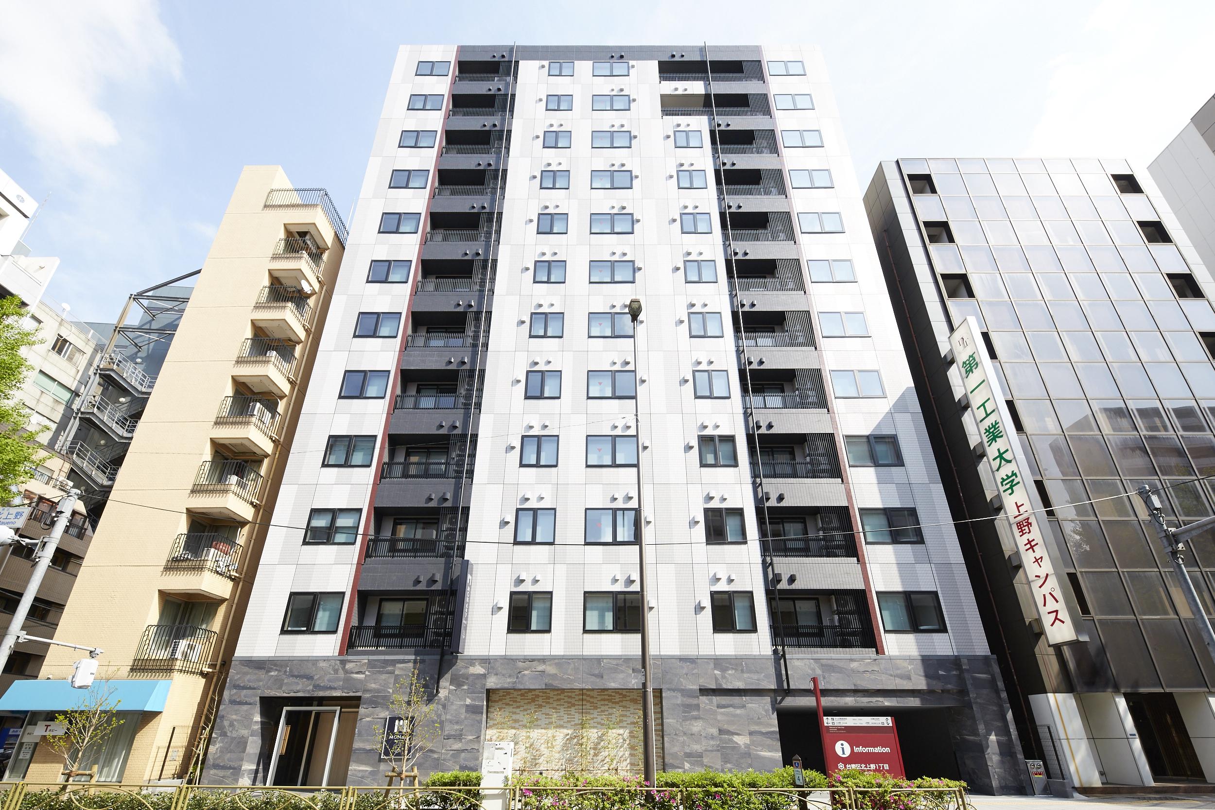 มันเดย์ อพาร์ต พรีเมียม อูเอโนะ Aparthotel โตเกียว ภายนอก รูปภาพ